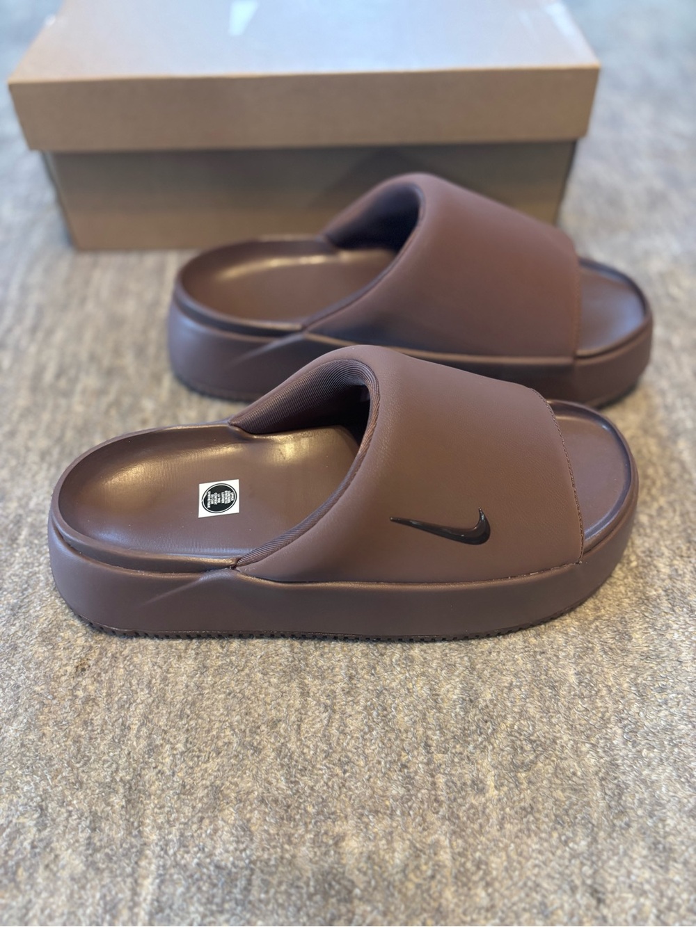 Nike Women's Calm Elevation Slide Sandal New Size 9